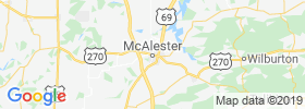 Mcalester map